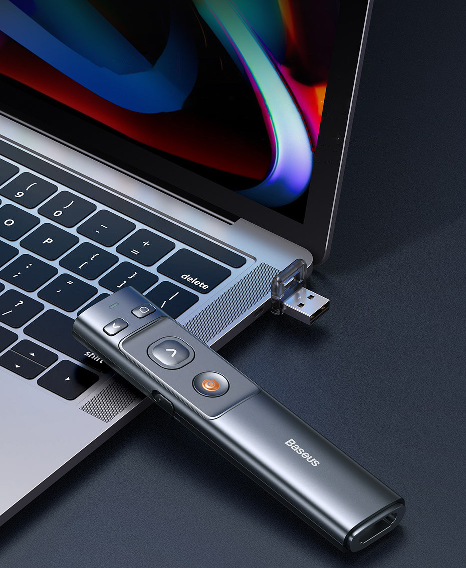 Bežični laserski prezenter pointer BASEUS