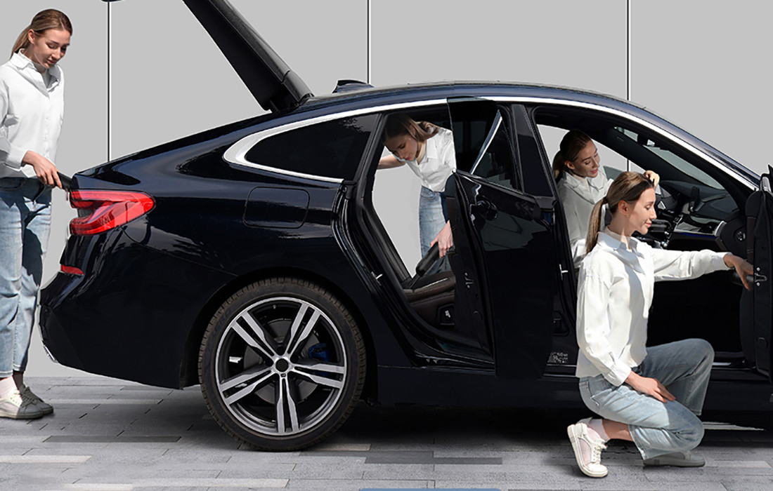 Bežični auto usisivač BASEUS A3 sivi