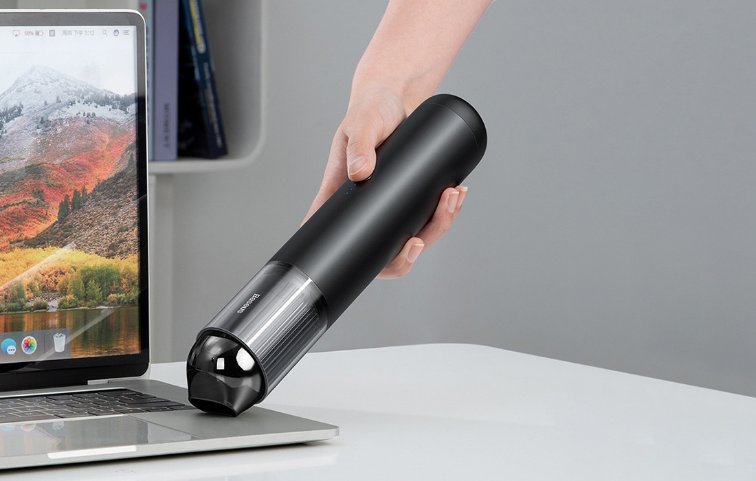 Punjivi bežični auto usisivač BASEUS A3 crni