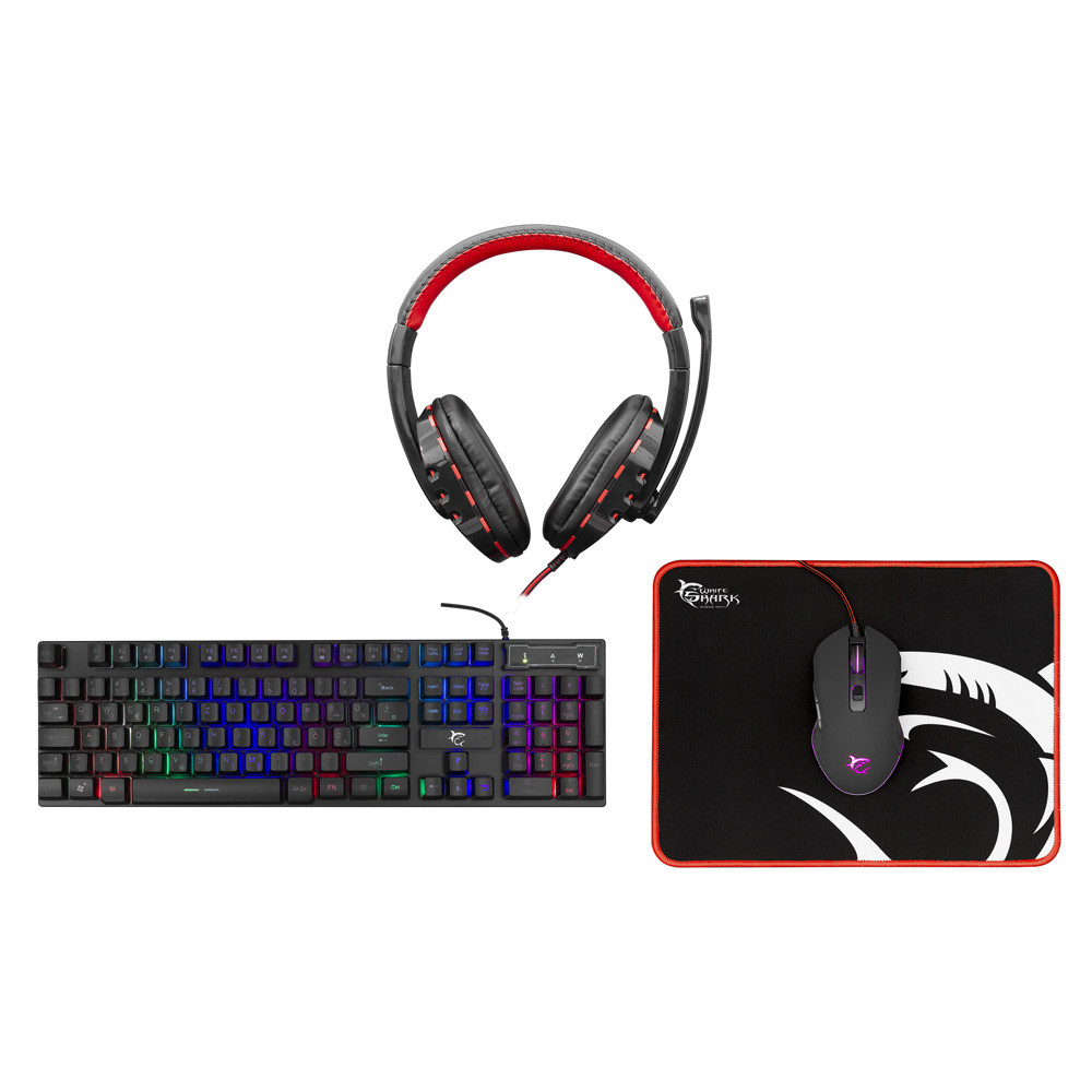 Gaming set tastatura + miš + podloga za miš + slušalice WHITE SHARK GC-4104 Comanche-3 4/1