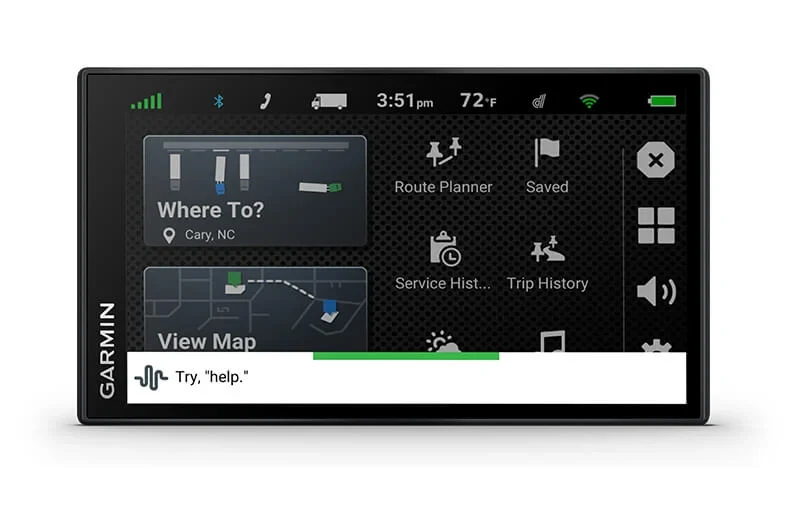 Navigacija za kamion GARMIN Dezl LGV 610 Europa omogućava glasovno upravljanje
