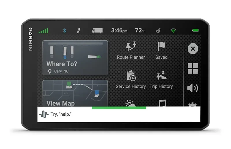 Navigacija za kamion GARMIN Dezl LGV 710 Europa ima glasovno upravljanje 