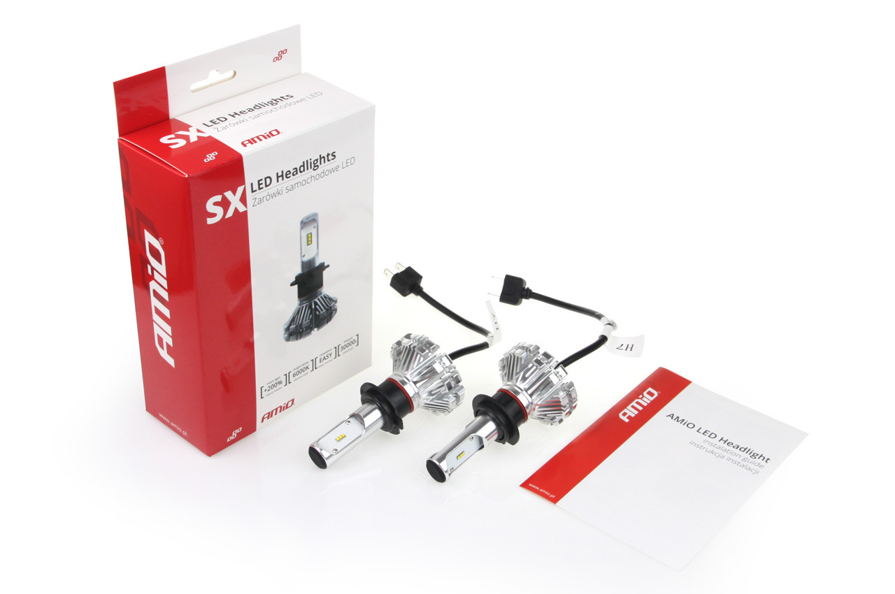 Auto sijalica H7 LED 6000K AMIO 40W 6/18V