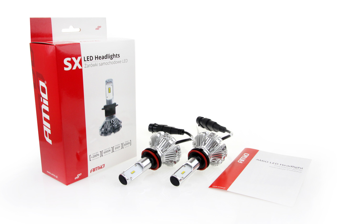 Auto sijalica H8 H9 H11 LED 6000K AMIO 40W 6/18V