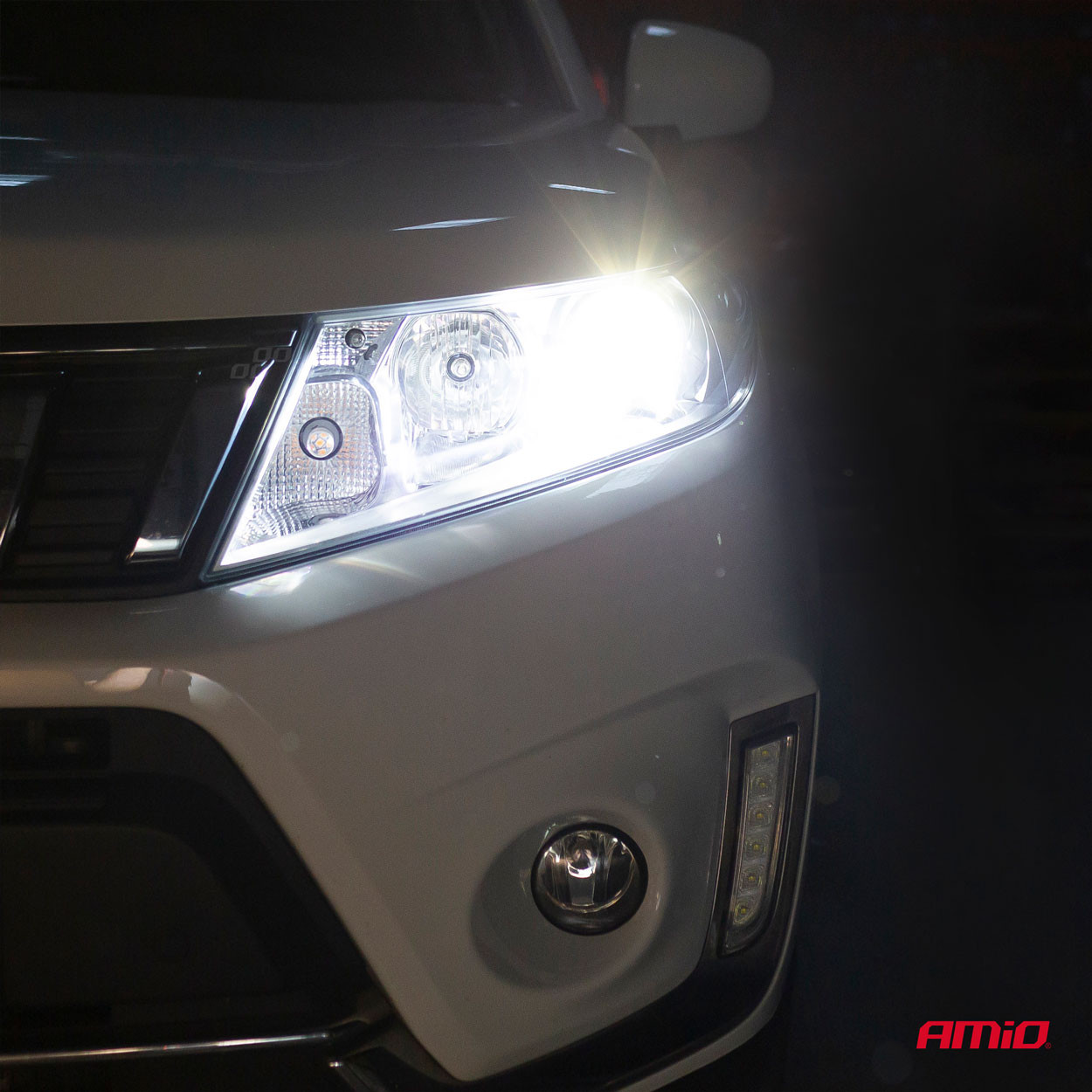 Auto sijalica H7 LED 6000K AMIO 30W 12/24V