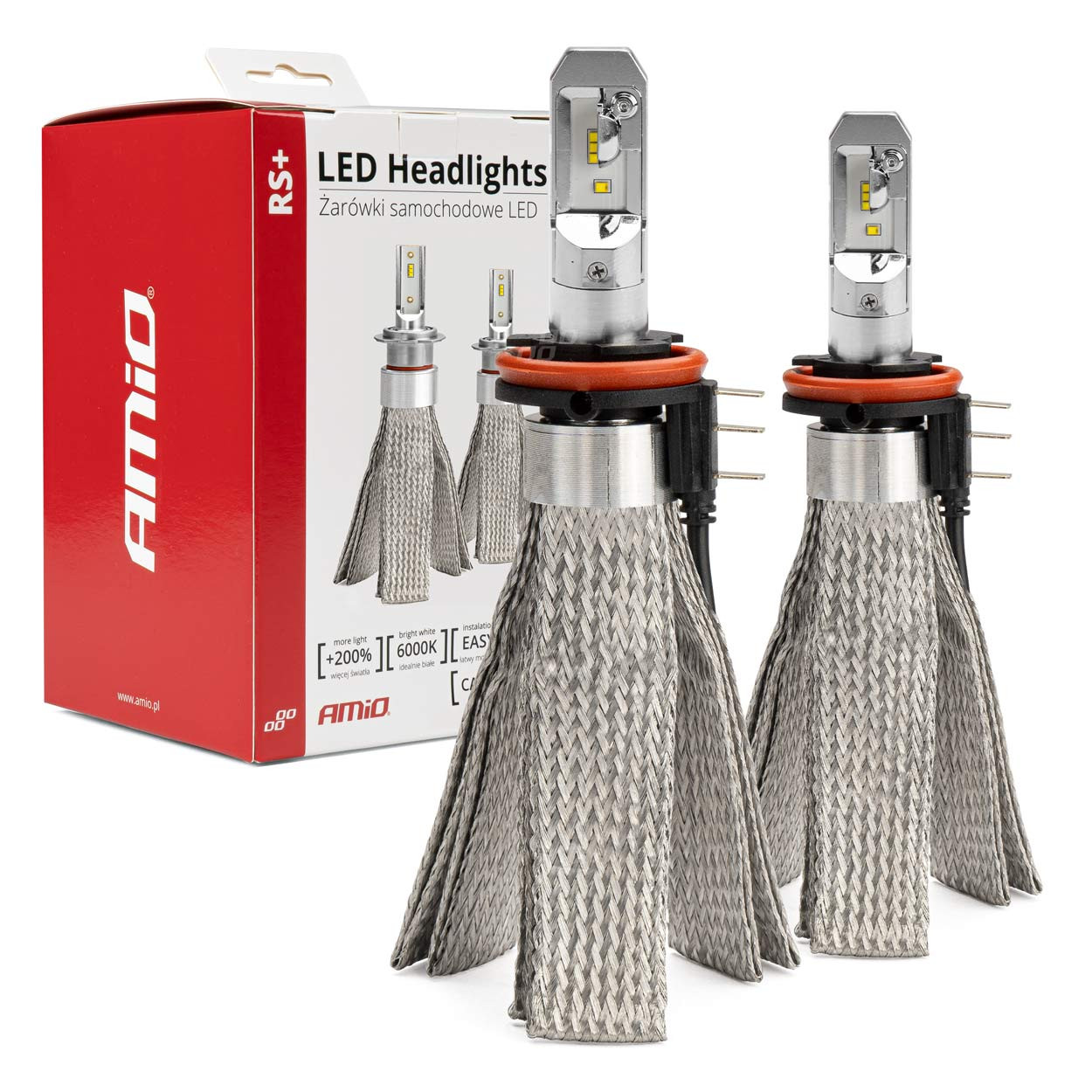 Auto sijalica H15 LED 6000K AMIO