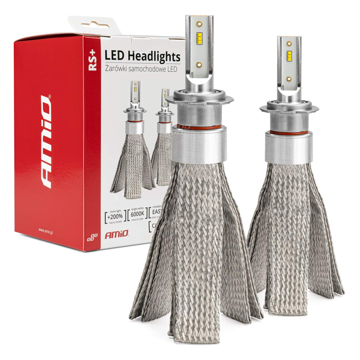 Auto sijalica H7 slim LED 6000K AMIO