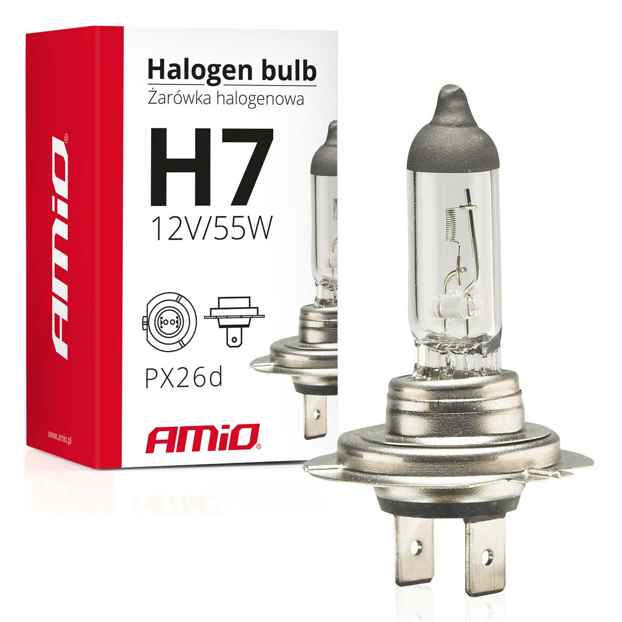 Auto sijalica halogena H7 AMIO
