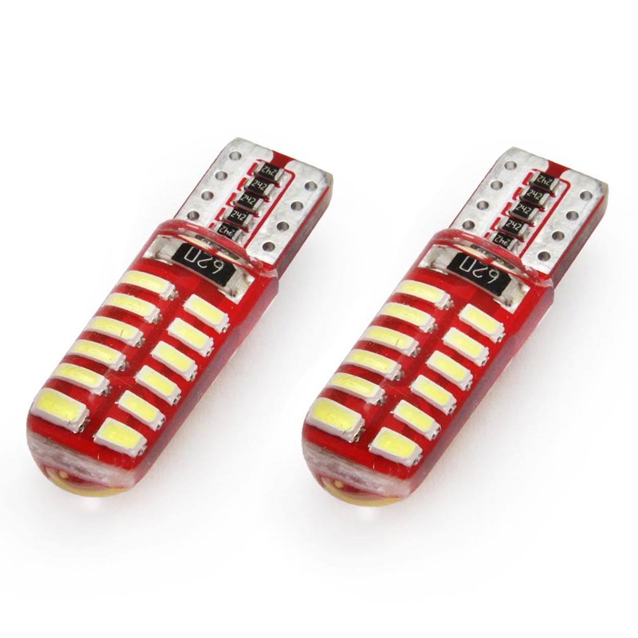 Auto sijalica CANBUS 24SMD T10E W5W LED 12V AMIO