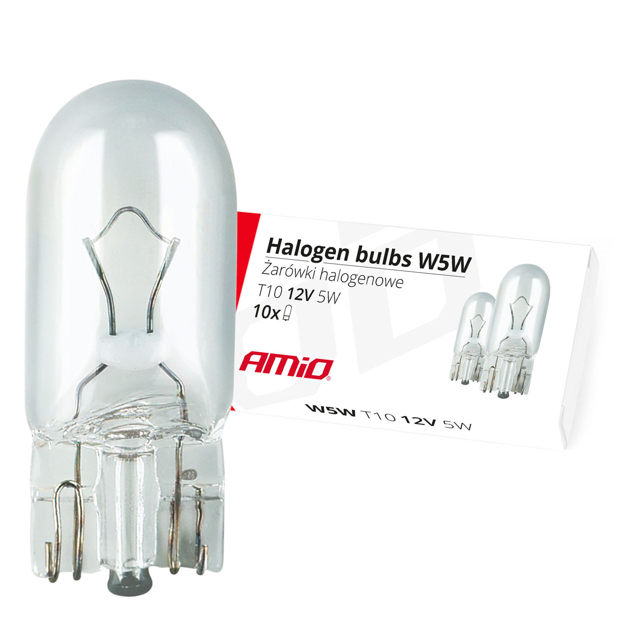 Auto sijalica halogena T10 AMIO