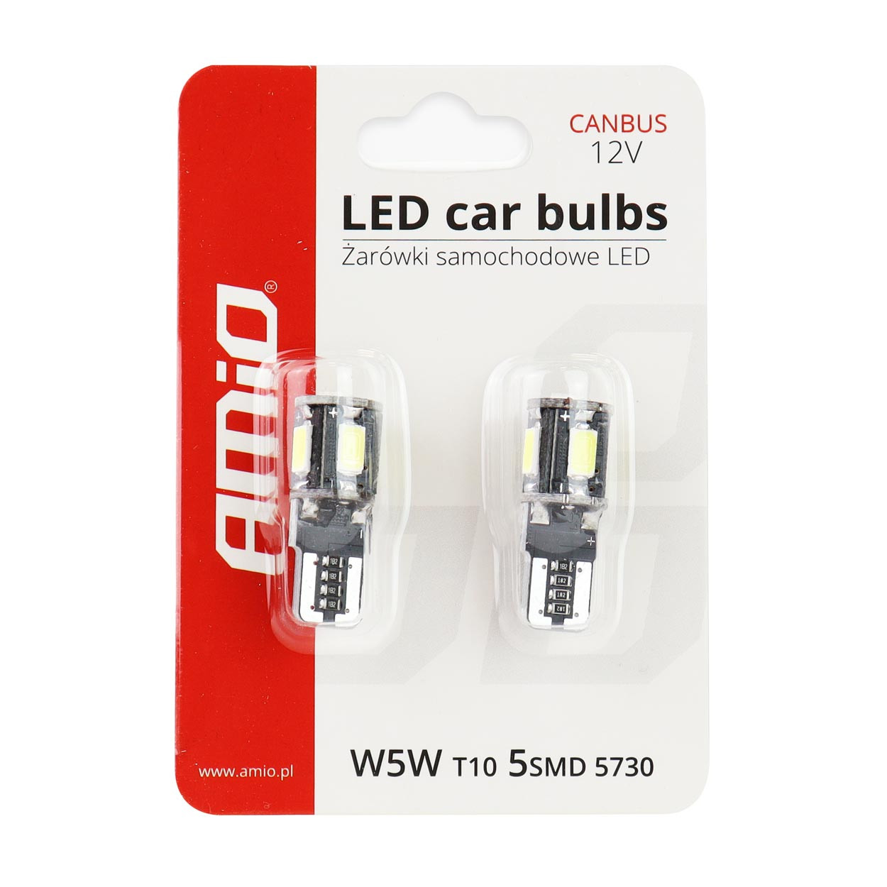 Auto sijalica T10 LED 5600K AMIO