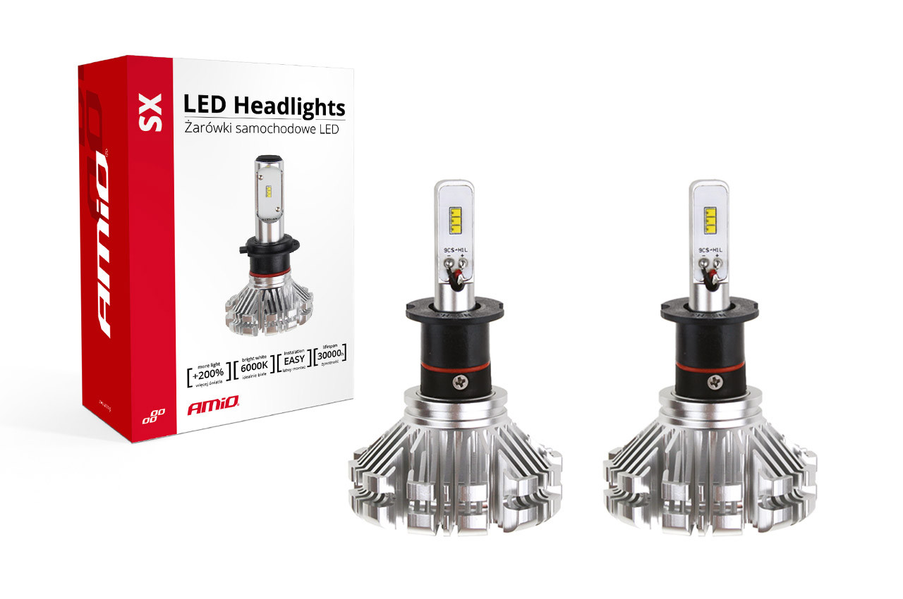 Auto sijalica H3 LED 6000K AMIO