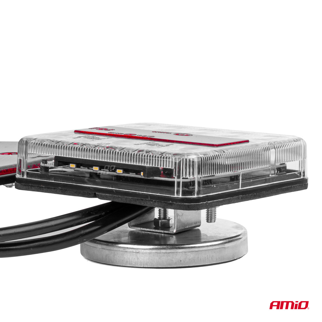 Magnetna štop svjetla za prikolicu sa konektorom 7PIN E4 12V AMIO