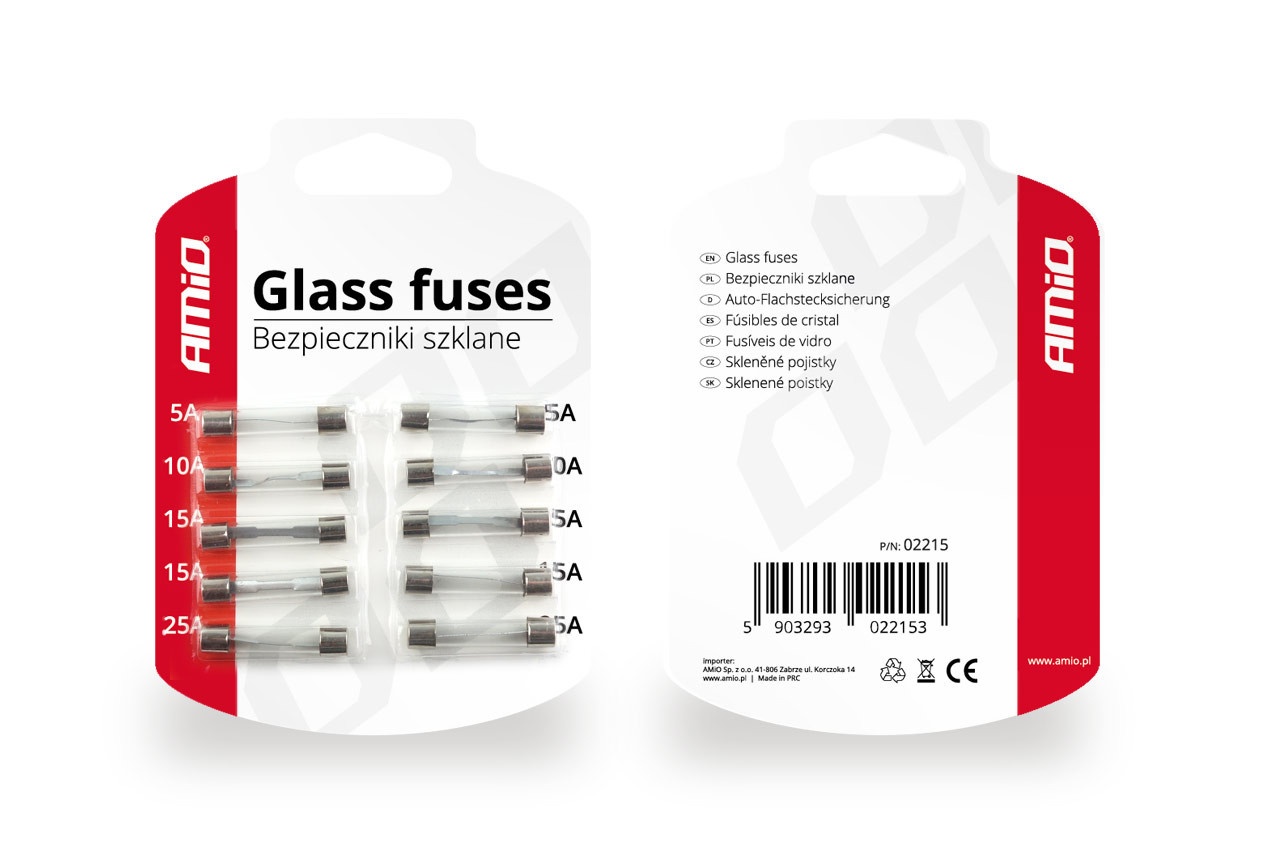 Set osigurača 6x30mm AMIO
