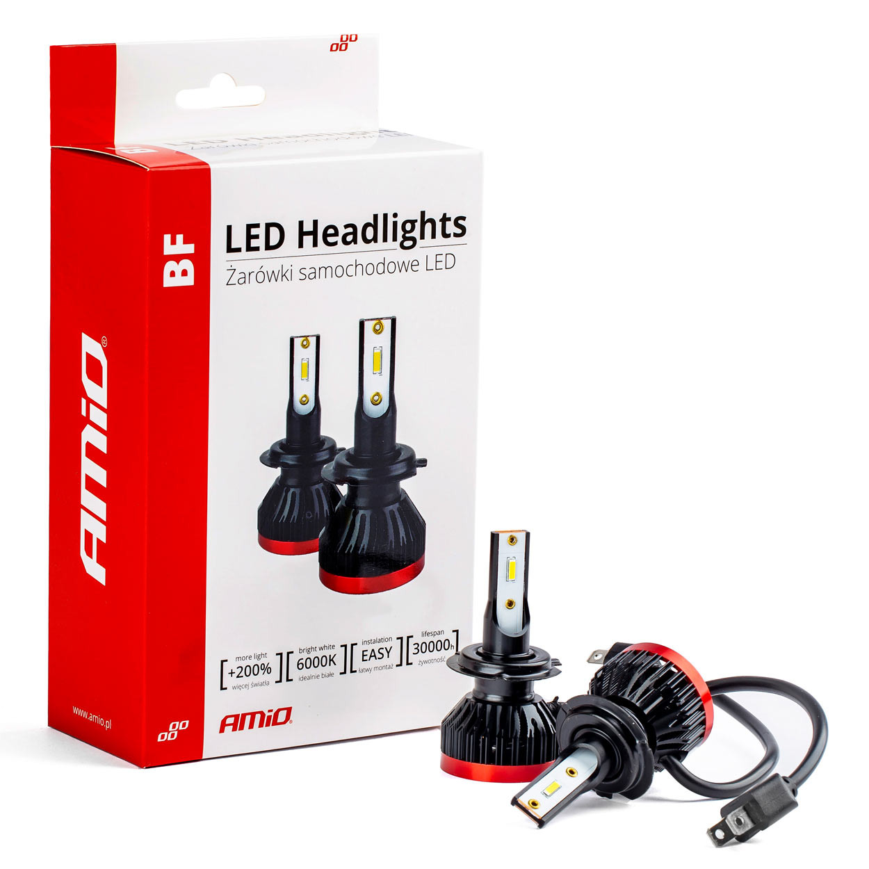 Auto sijalica H7 BF LED 6000K AMIO