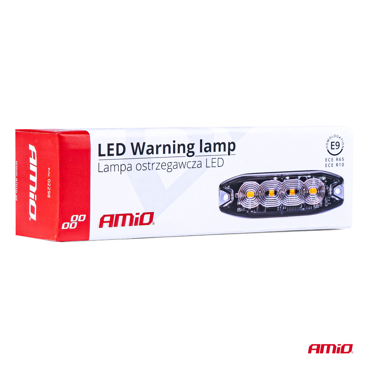 LED blinker AMIO 4x3W 12/24V IP65