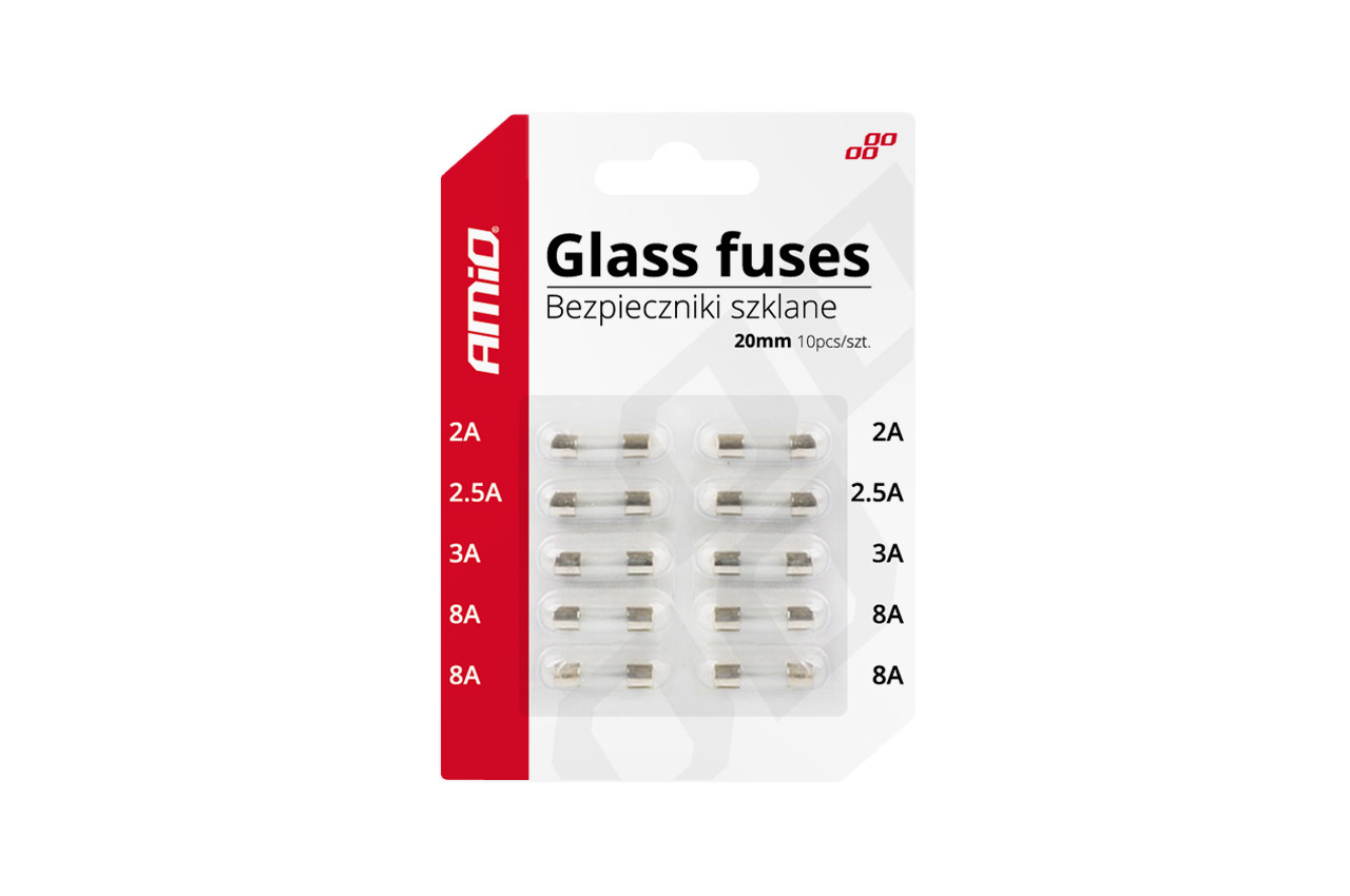 Set mini osigurača 6x20mm AMIO