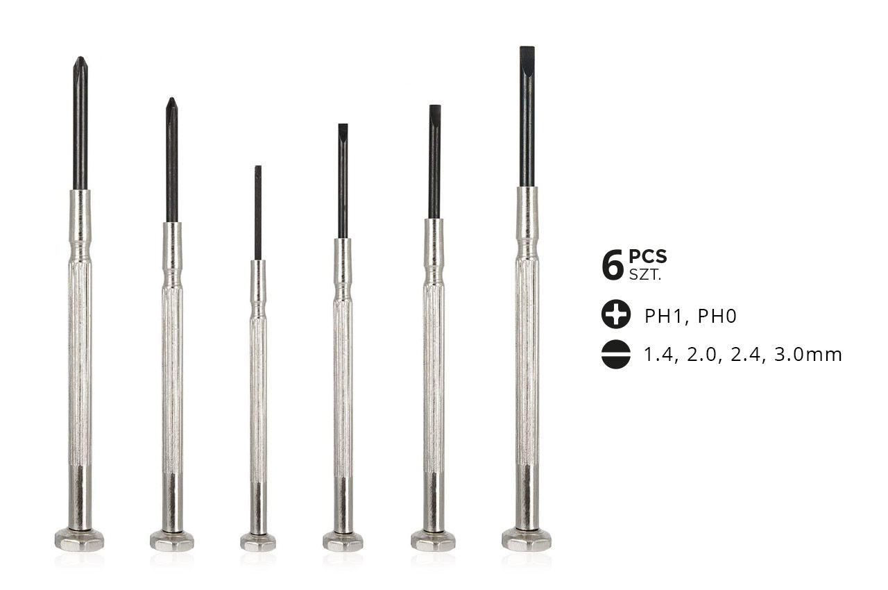 Precizni set odvijača  AMIO SET 6/1