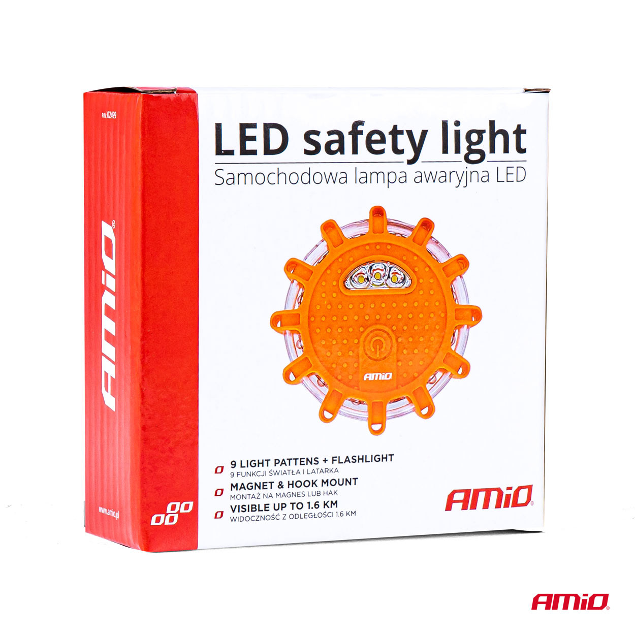 Prijenosna LED signalizacijska svjetiljka AMIO