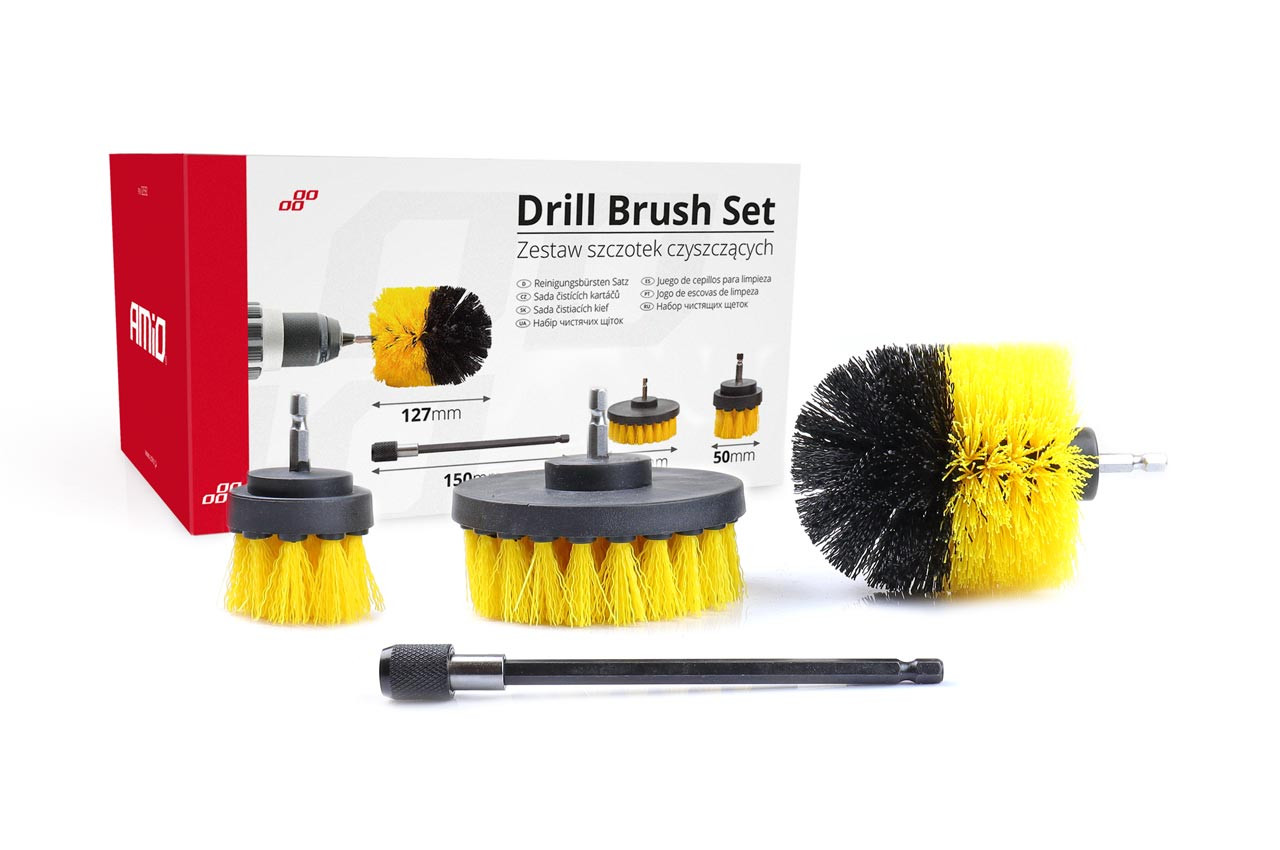Set četki za čišćenje za bušilicu AMIO 02592