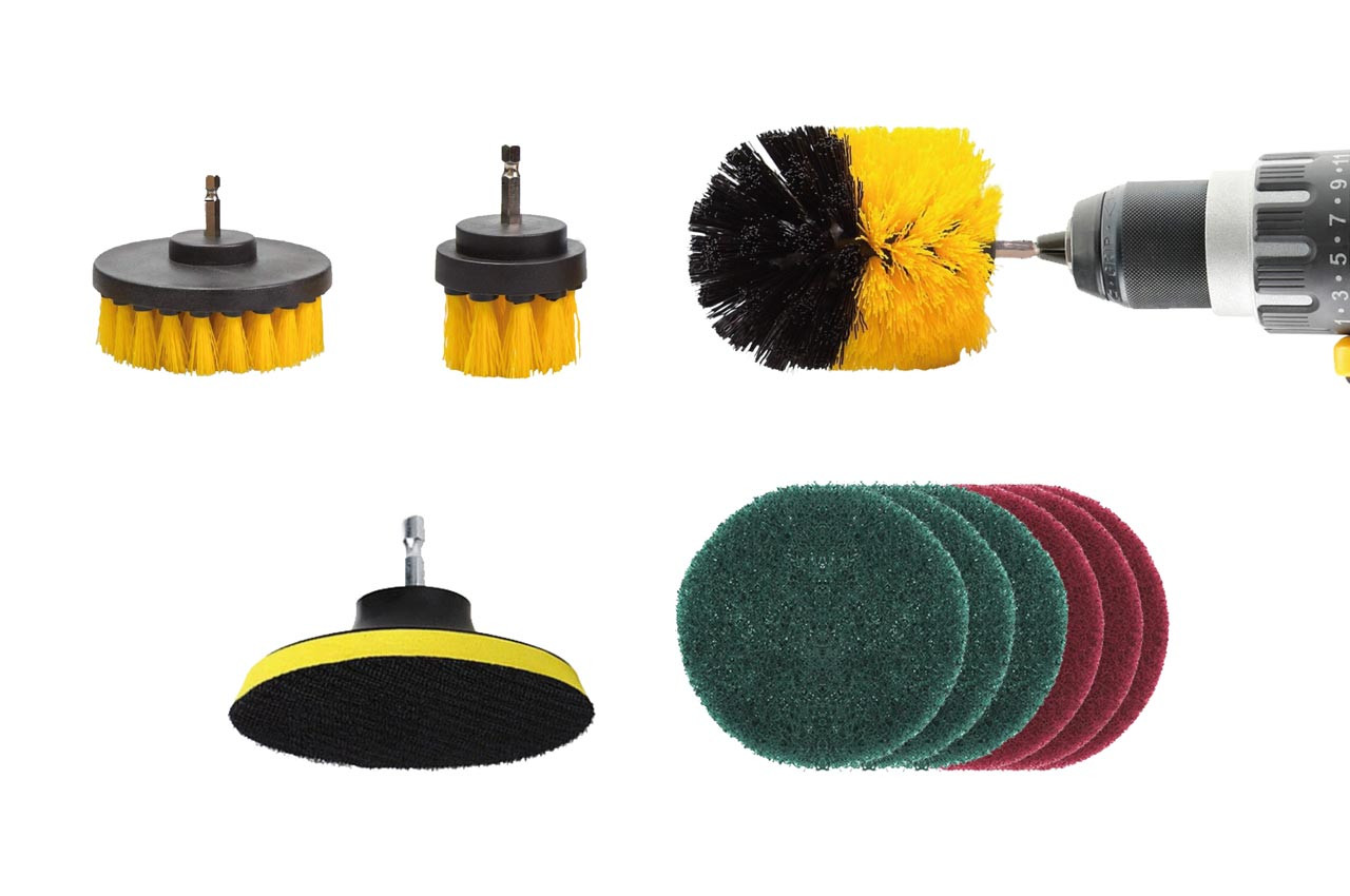 Set četki za čiščenje za bušilicu AMIO 10/1