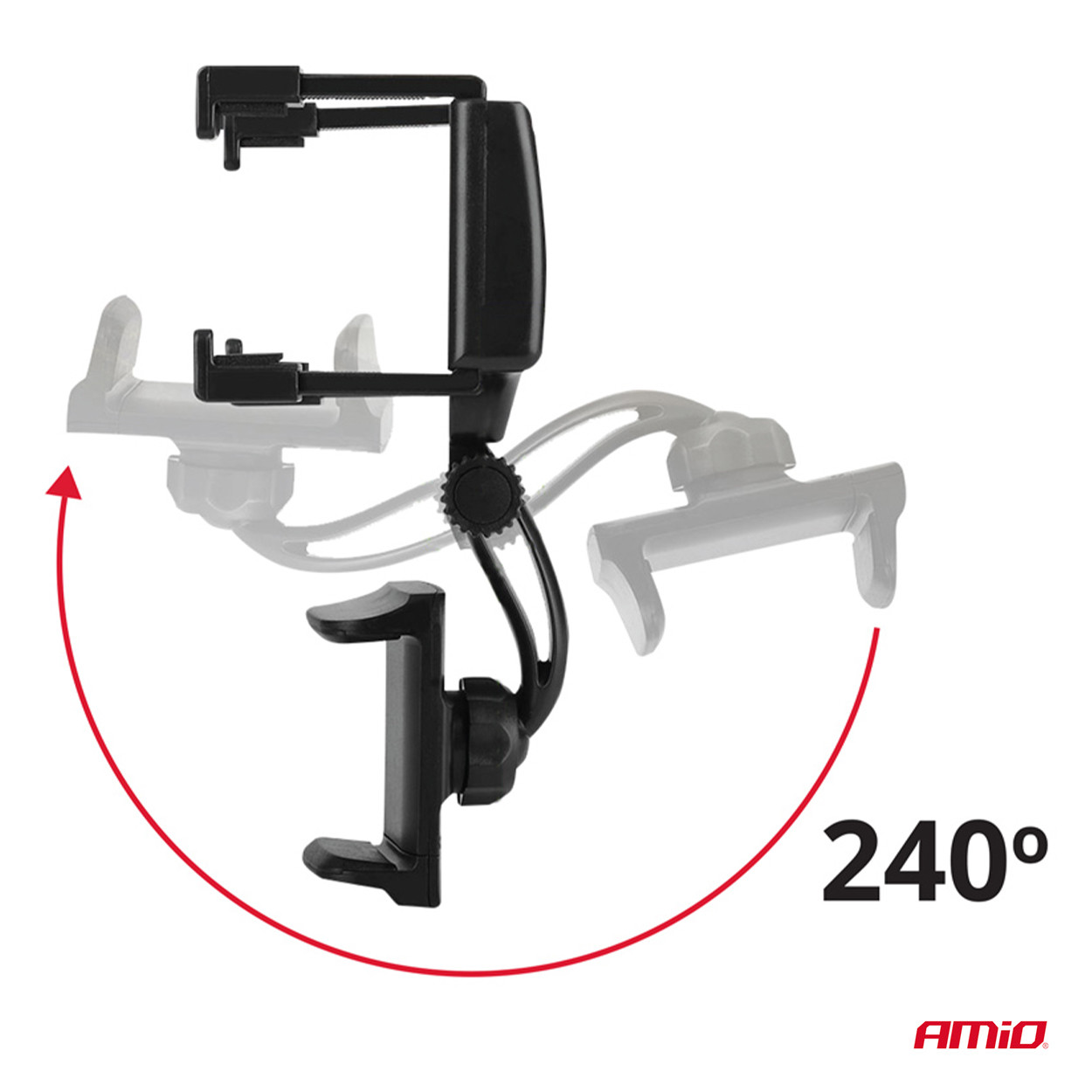 Auto nosač za telefon sa rotacijom 240° AMIO