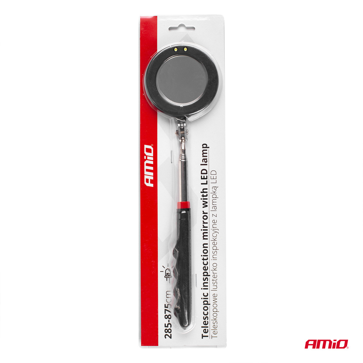 Teleskopska palica sa ogledalom i led lampom AMIO