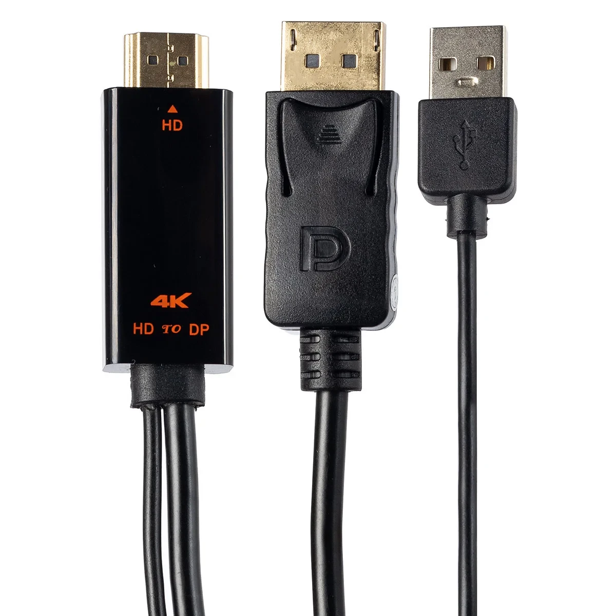 Adapter HDMI na DisplayPort  UHD 4K 15cm