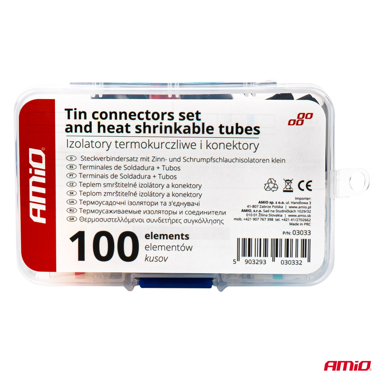 SET termobužira i konektora AMIO 100/1