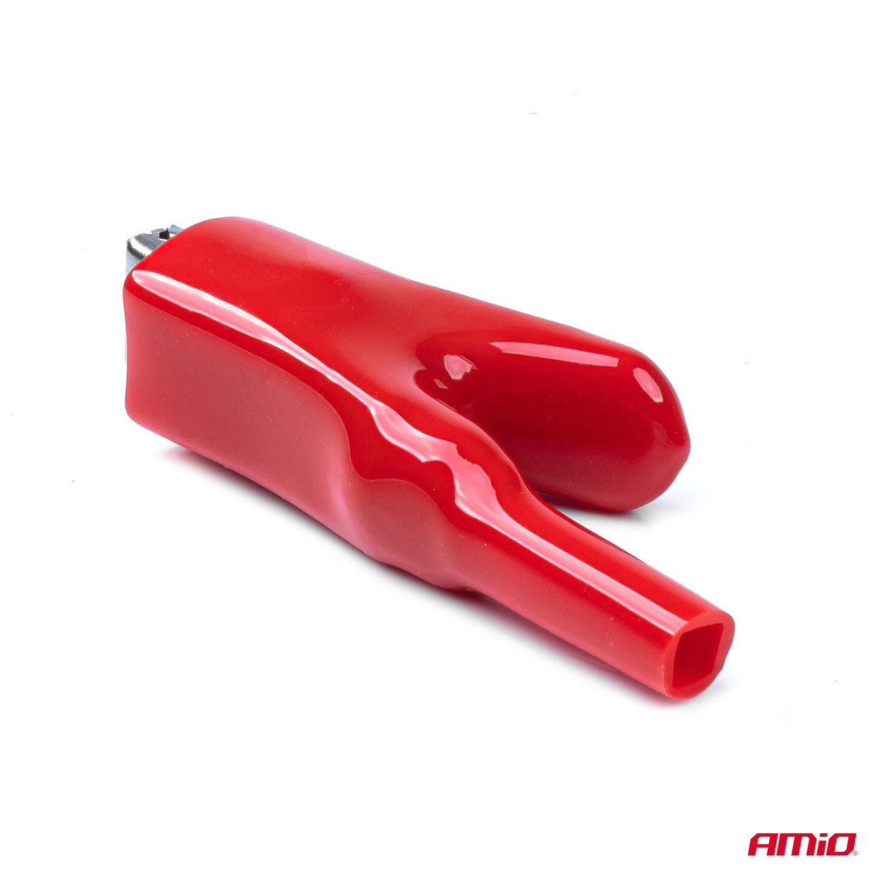 Krokodil šripaljke za akumulumatore 25A 75mm AMIO SET 2/1