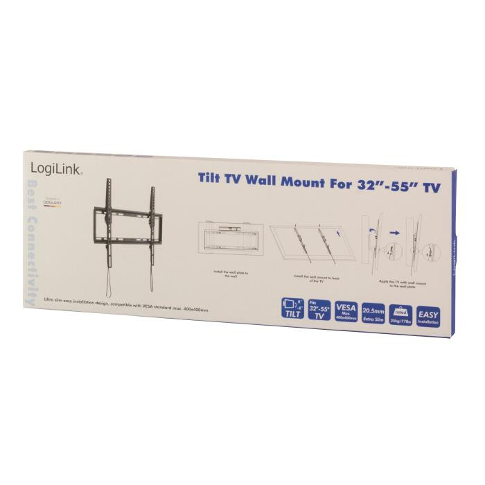 Fiksni nosač za TV 32" - 55" 35kg LOGILINK BP0010
