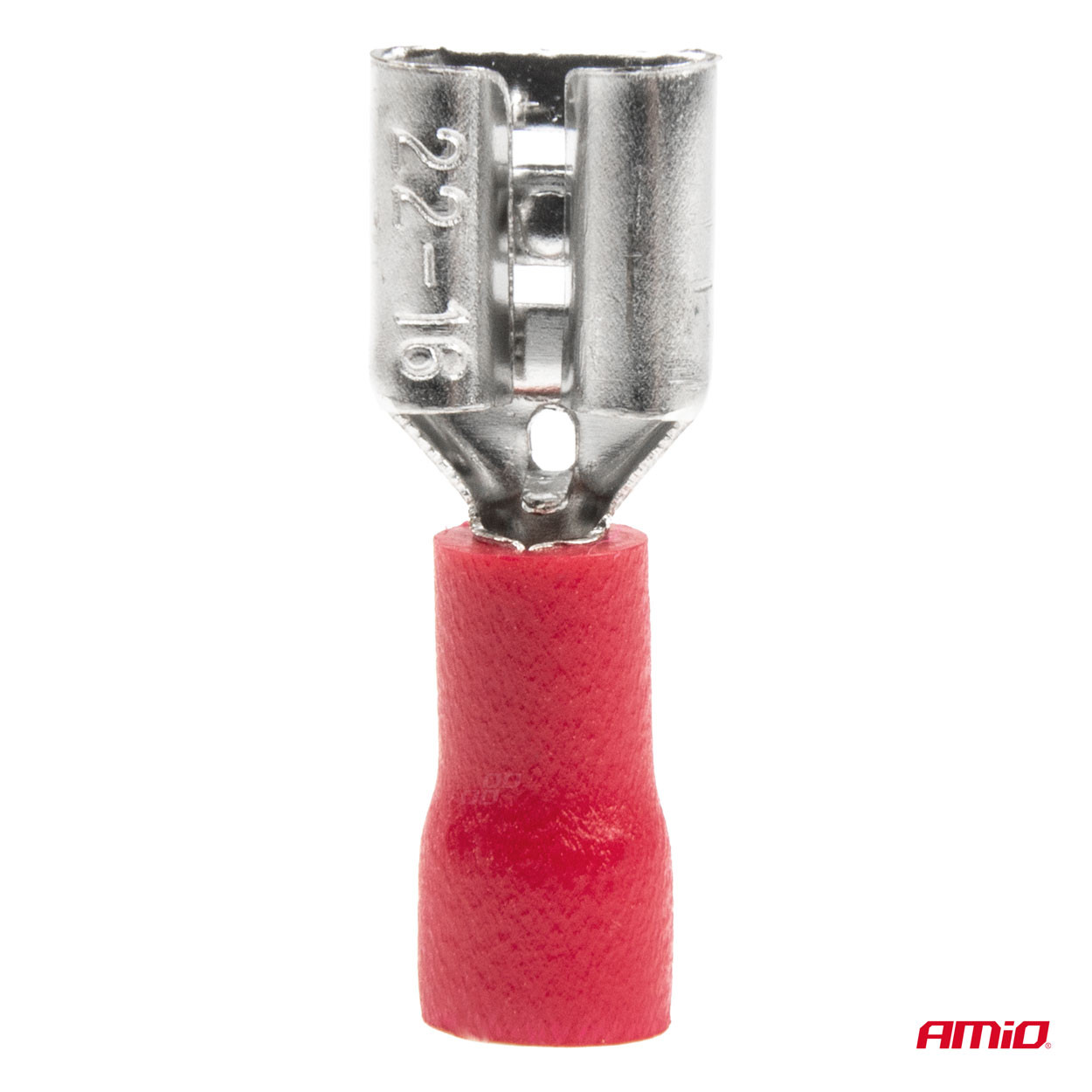 Završna ravna stopica 7.4mm AMIO crvena SET 10/1