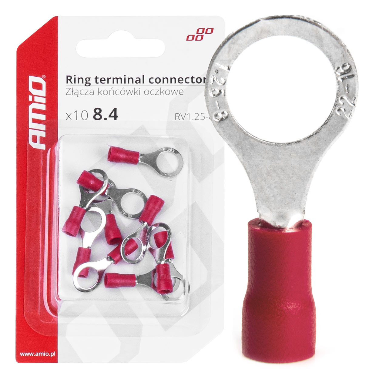 Završna stopica 8.4mm2 M8 SET 10/1