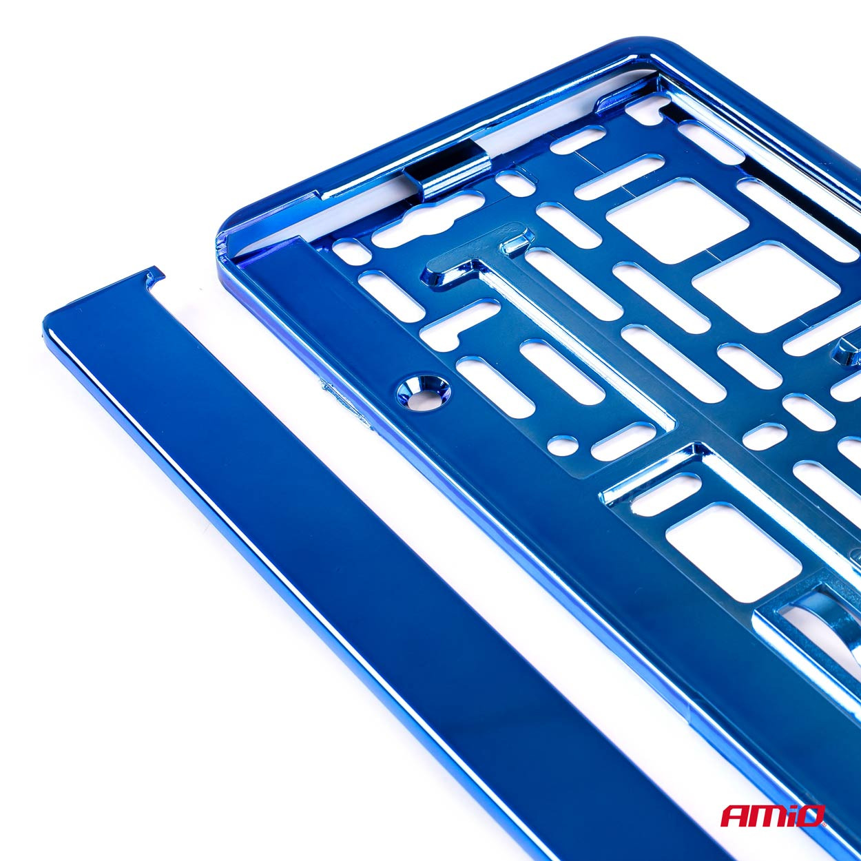Okvir za registarske tablice AMIO metalik plavi