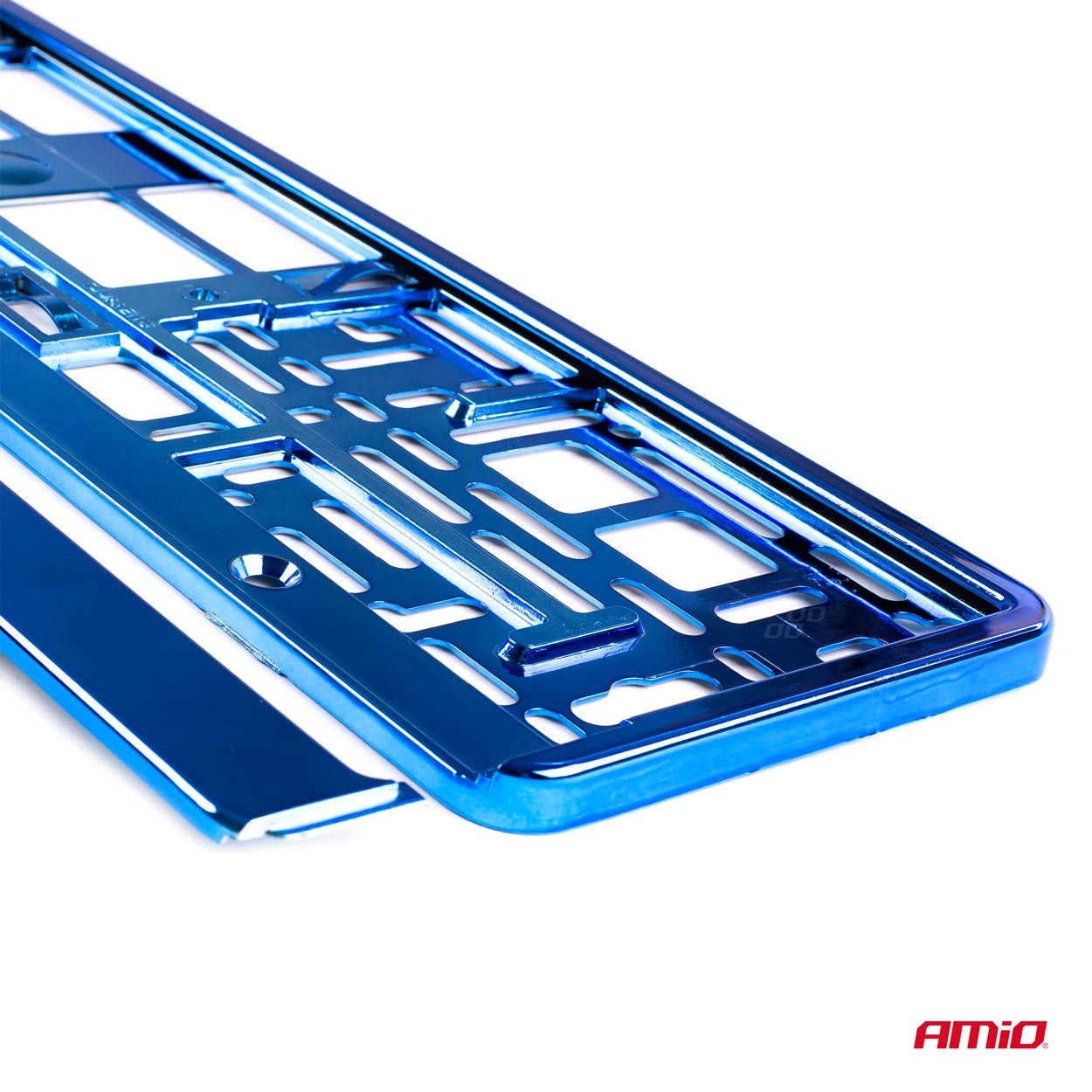 Okvir za registarske tablice AMIO metalik plavi