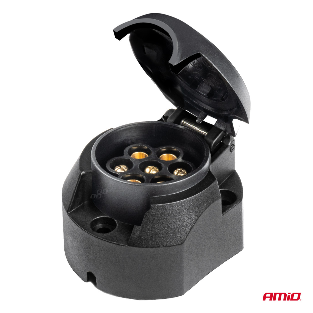 Adapter za auto prikolicu sa poklopcem AMIO 7PIN