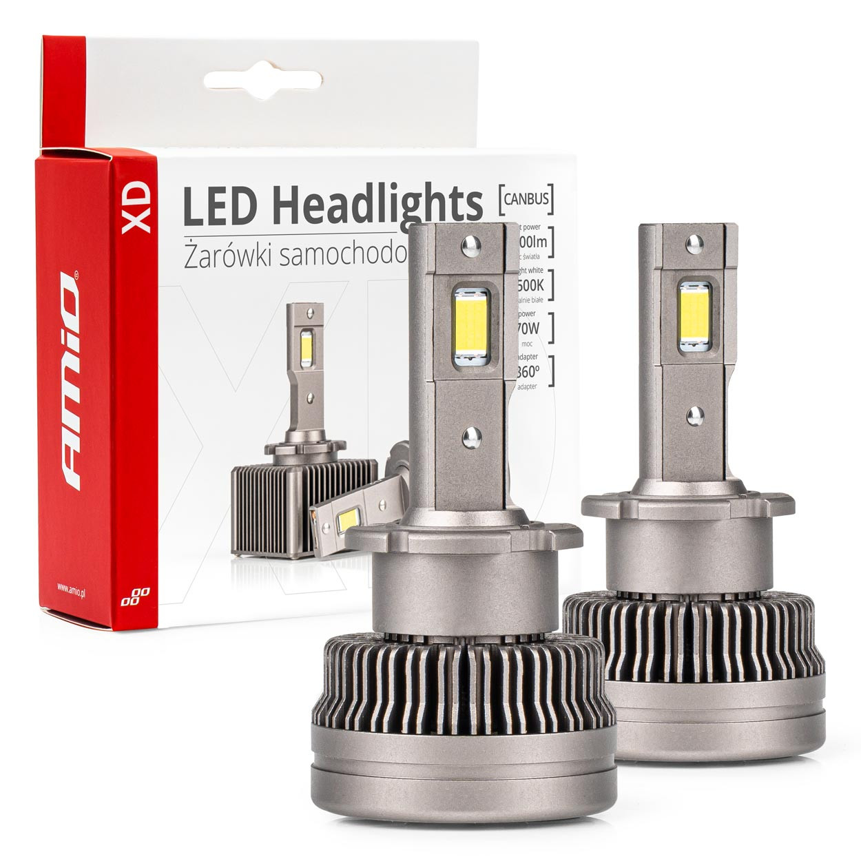 Auto sijalice XD D2S D2R LED 6500K AMIO