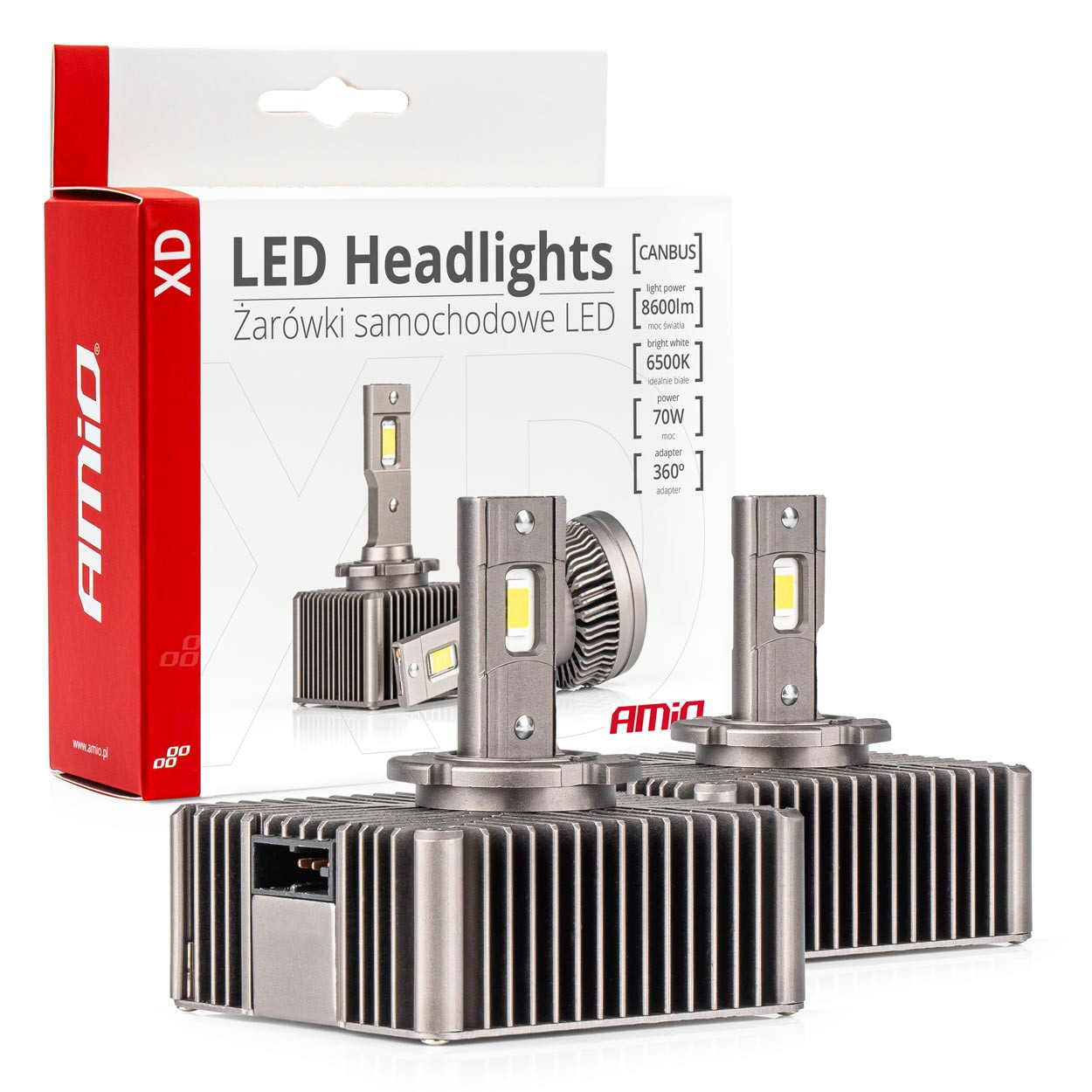 Auto sijalica LED D5S 6500K AMIO