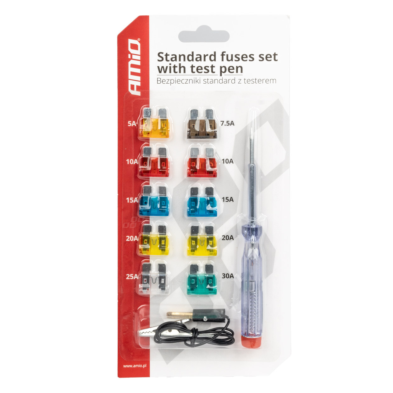 Set auto osigurača mini 5...30A AMIO