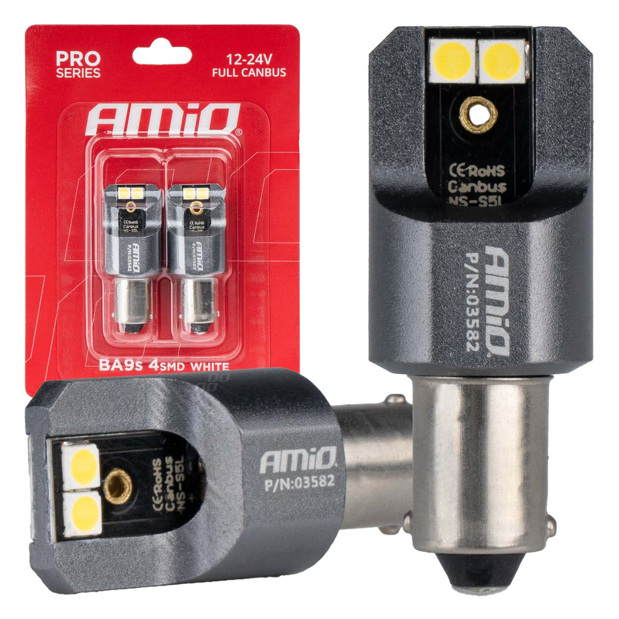 Auto sijalica T4W  BA9S LED AMIO