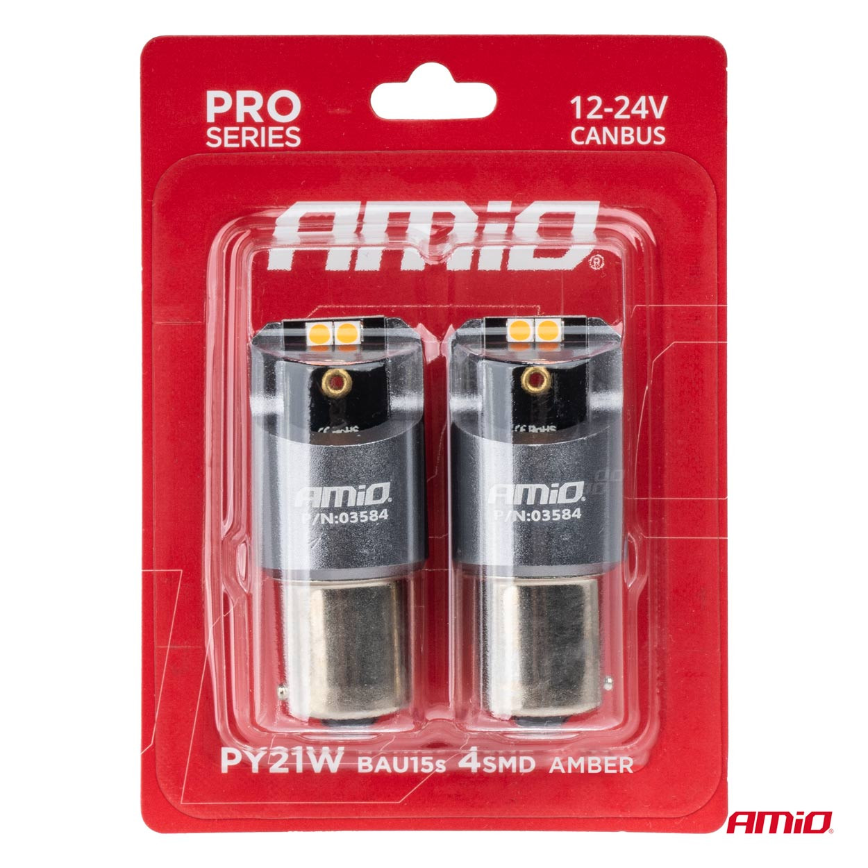 Auto sijalica LED PY21W 3W AMIO