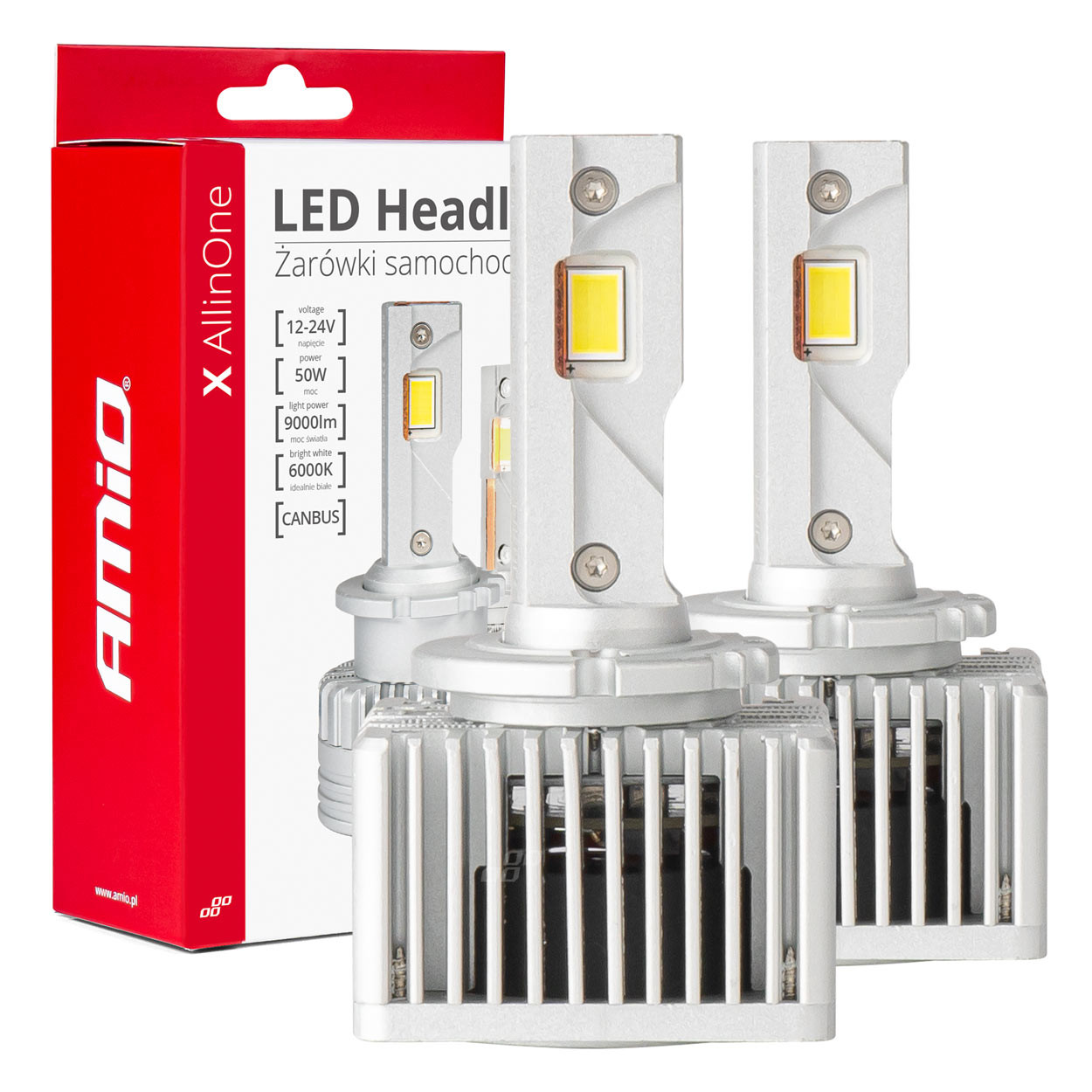 Auto sijalica D3S D5S D8S LED 6000K AMIO