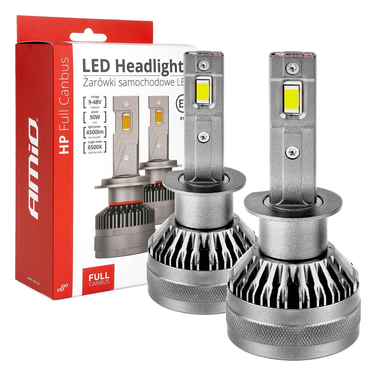 Auto sijalica H1 HP LED canbus 6500K AMIO
