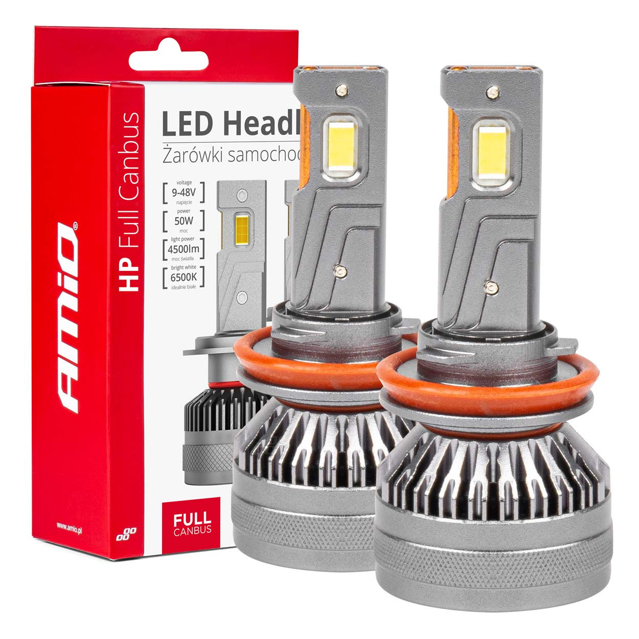 Auto sijalica H8 H9 H11 H16 LED 6500K Canbus