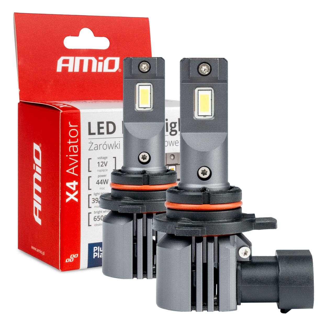 Auto sijalica HIR2 LED 6500K AMIO