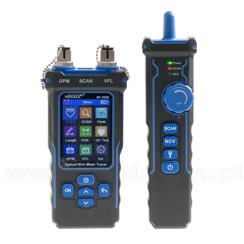 Tester mrežni i optičnih kablova NOYAFA NF-8508 9U1
