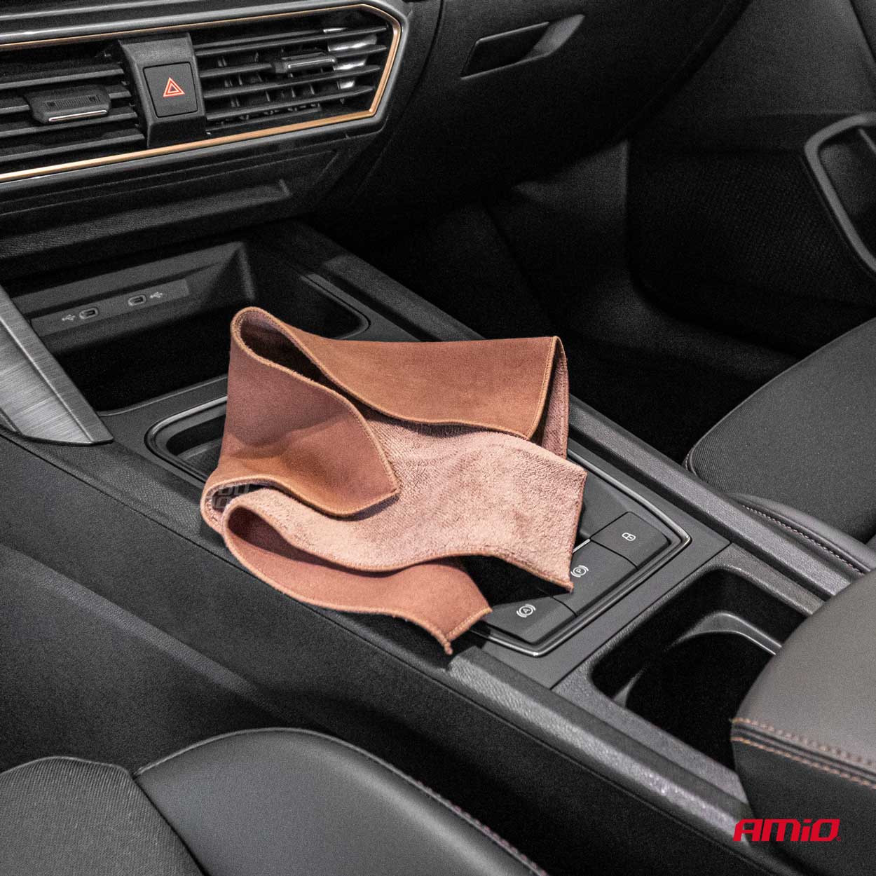 Mikrofiber krpa za čišćenje i poliranje stakla i unutrašnjosti automobila AMIO 03982