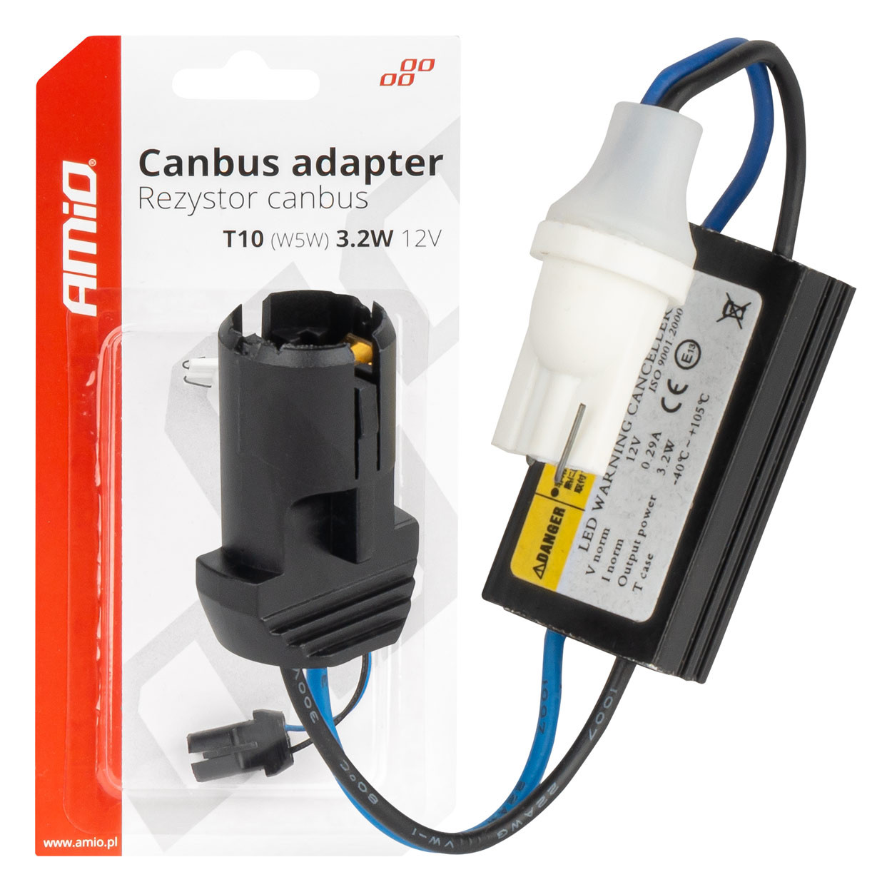 CANBUS adapter za sijalicu 10 W5W 3.2 AMIO