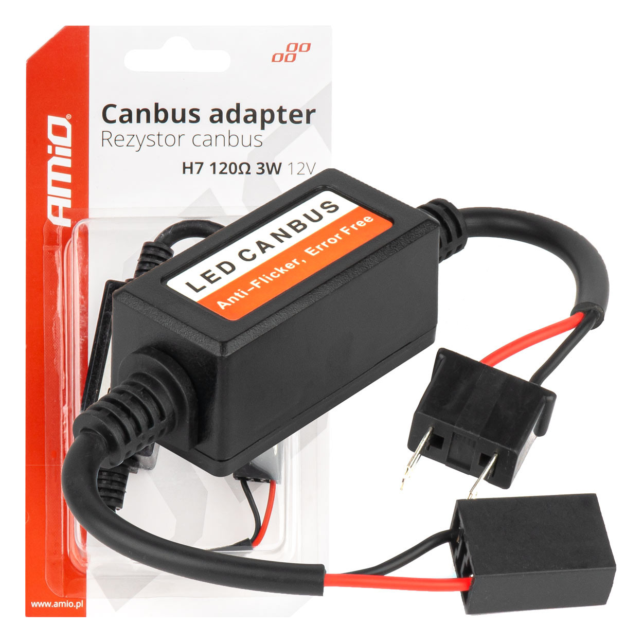 CANBUS adapter za sijalicu H7 50W AMIO