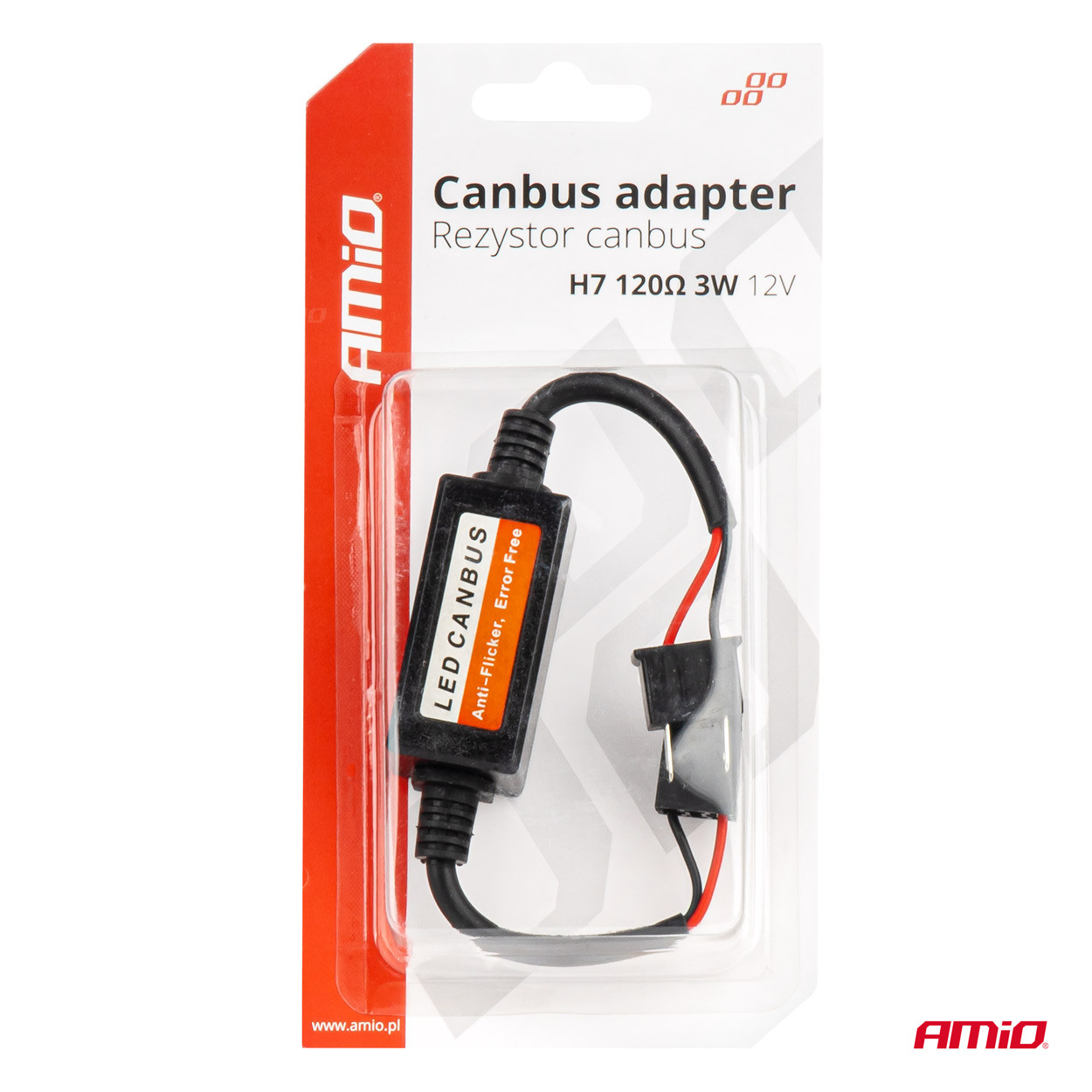 CANBUS adapter za sijalicu H7 50W AMIO